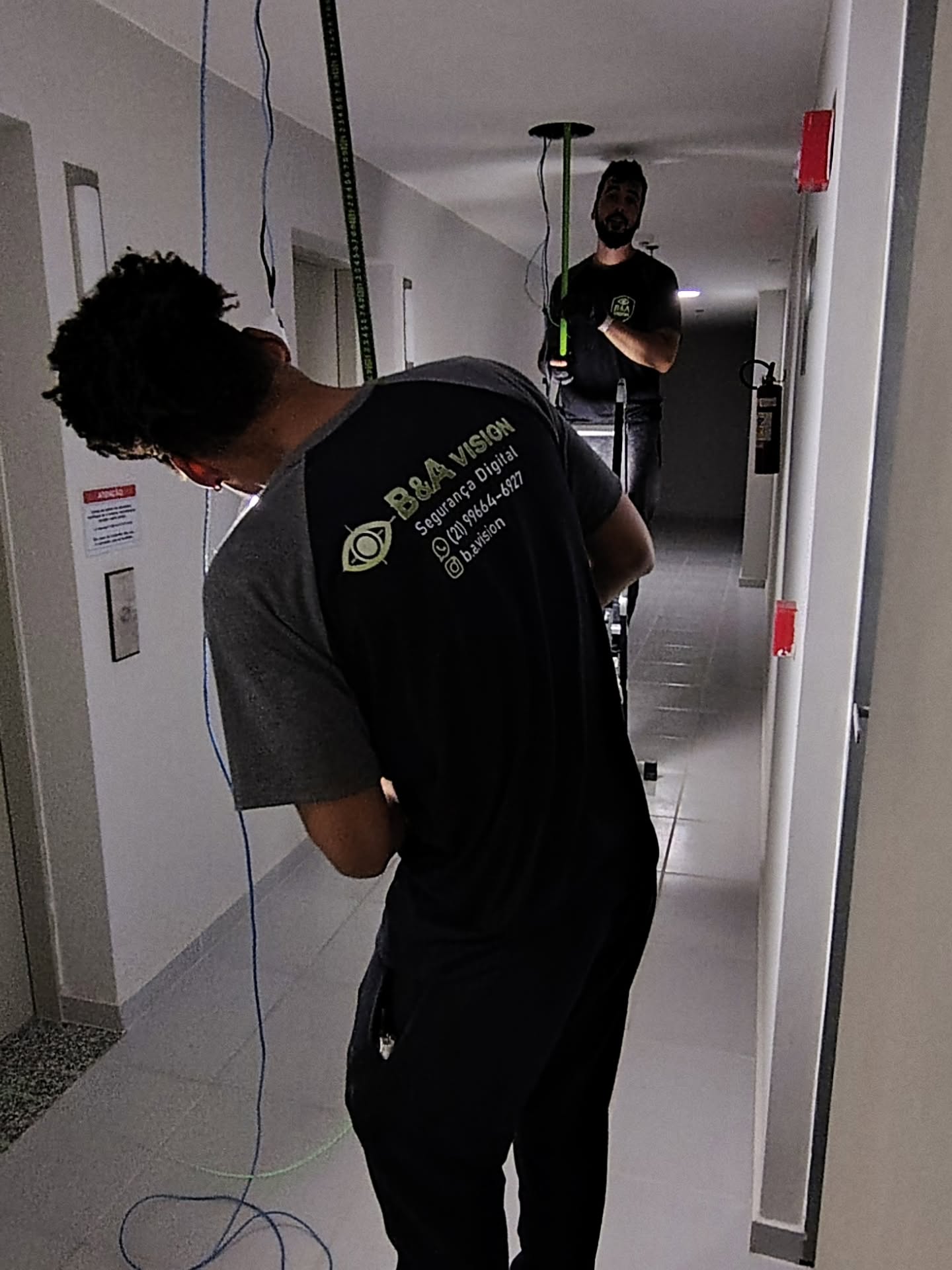 Câmeras instaladas